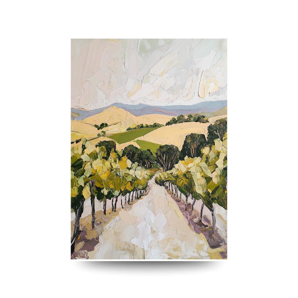 Hunter Valley 'Quiet Vines' Poster