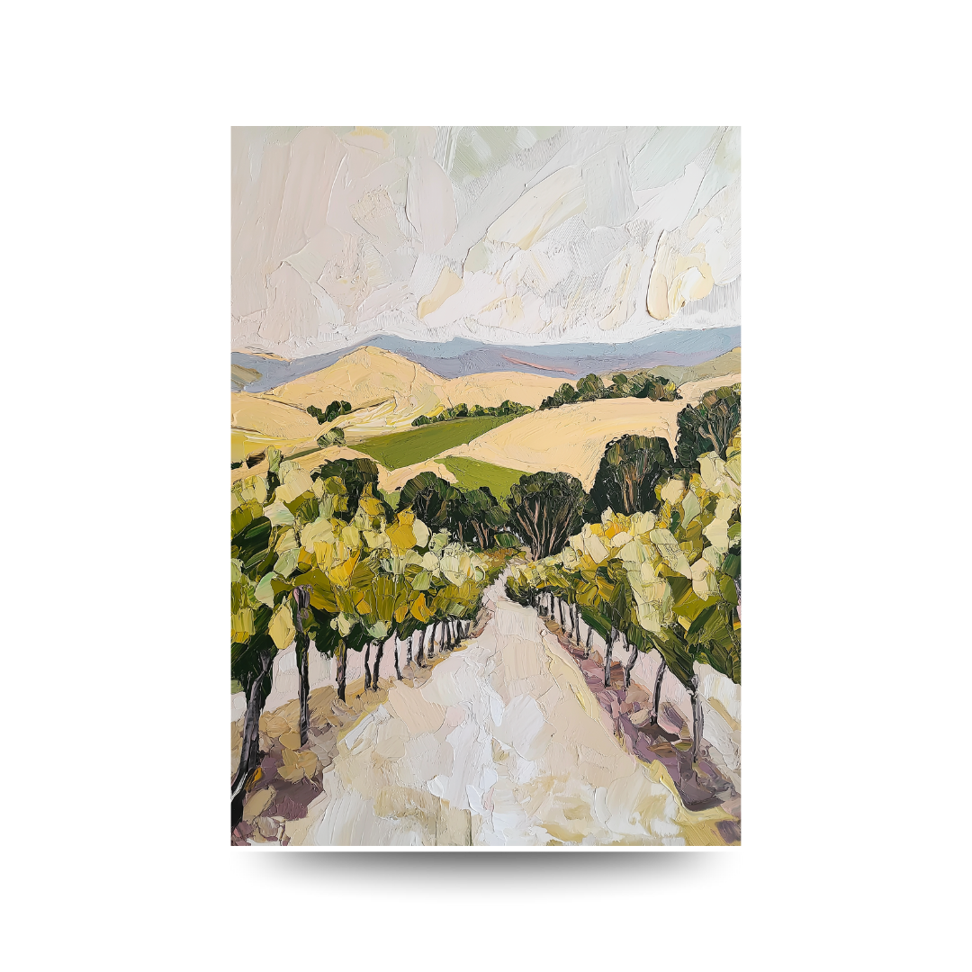 Hunter Valley 'Quiet Vines' Poster