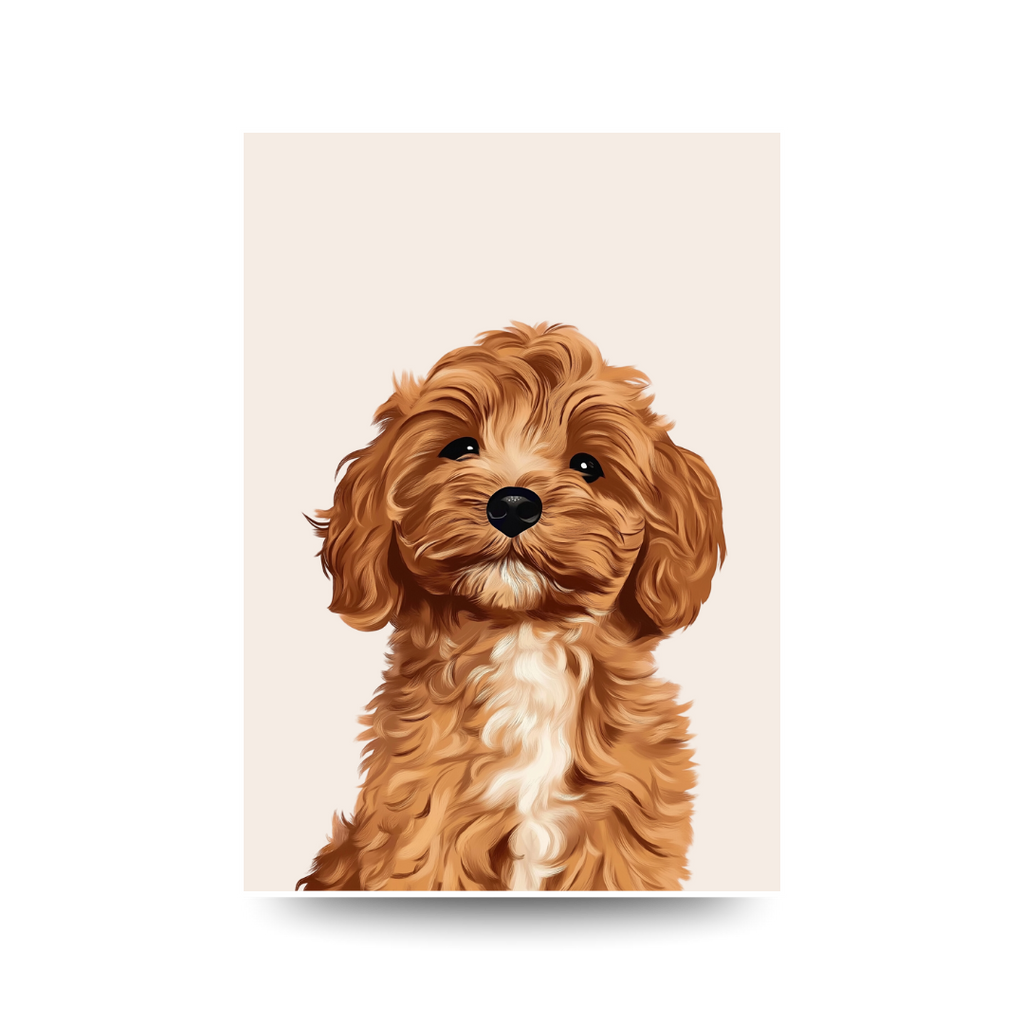 'Cavoodle Cute' Poster