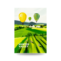 Hunter Valley 'Balloons and Bounces' Poster