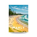 Sydney 'Manly Beach' Poster