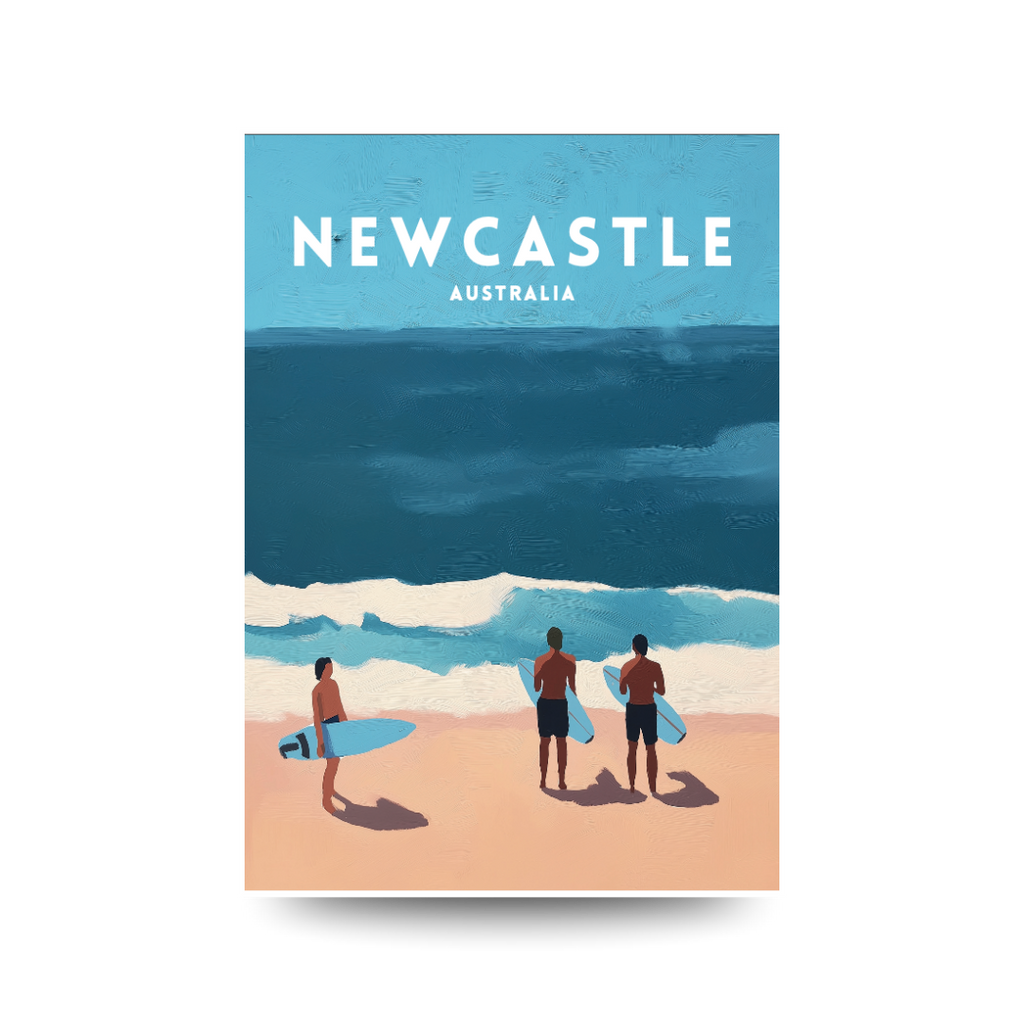 Newcastle 'Ocean Gazers' Poster
