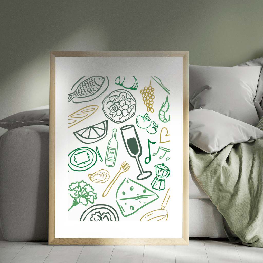 'Eat Your Greens' Poster