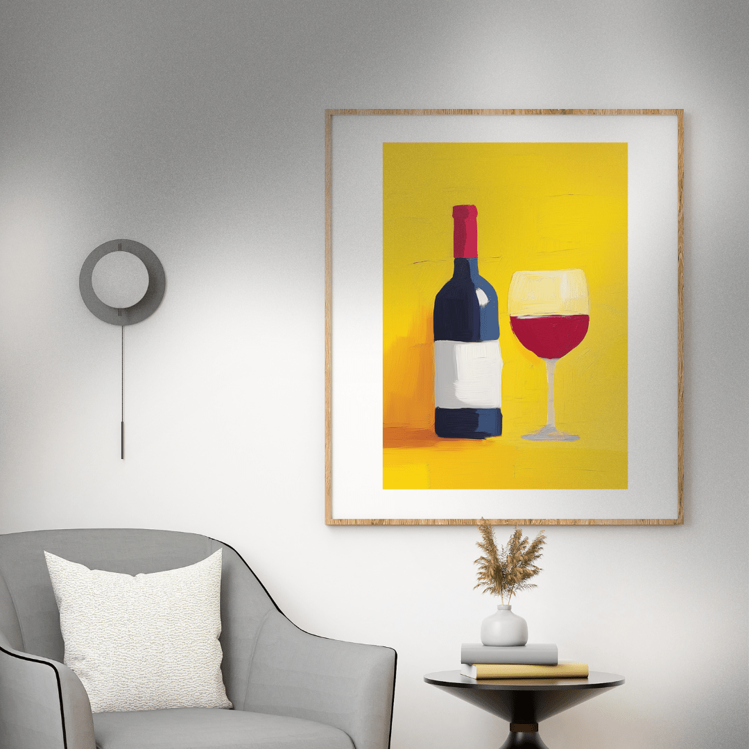 'Golden Vintage' Poster