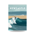 Newcastle 'Ride the Wave' Poster