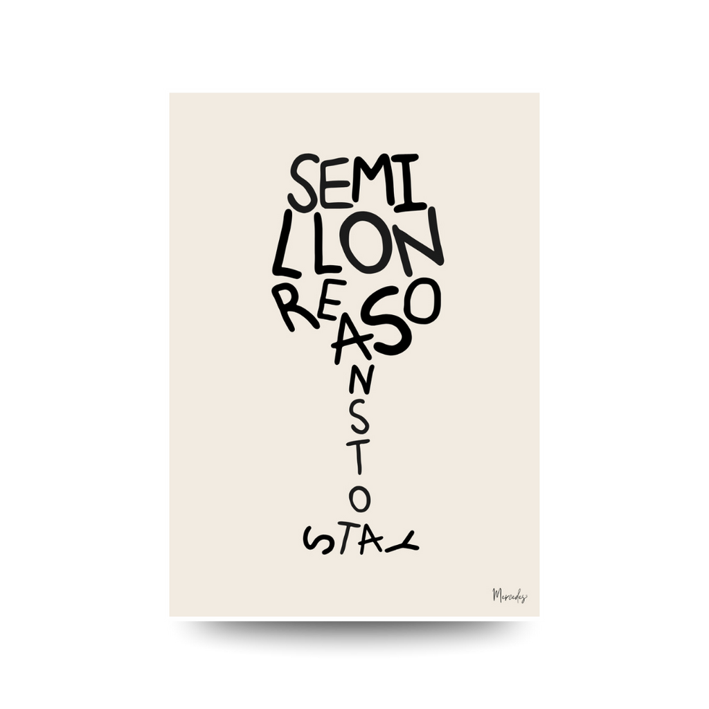 Hunter Valley 'Semillon Reasons' Poster