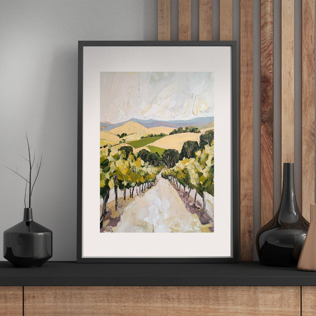 Hunter Valley 'Quiet Vines' Poster