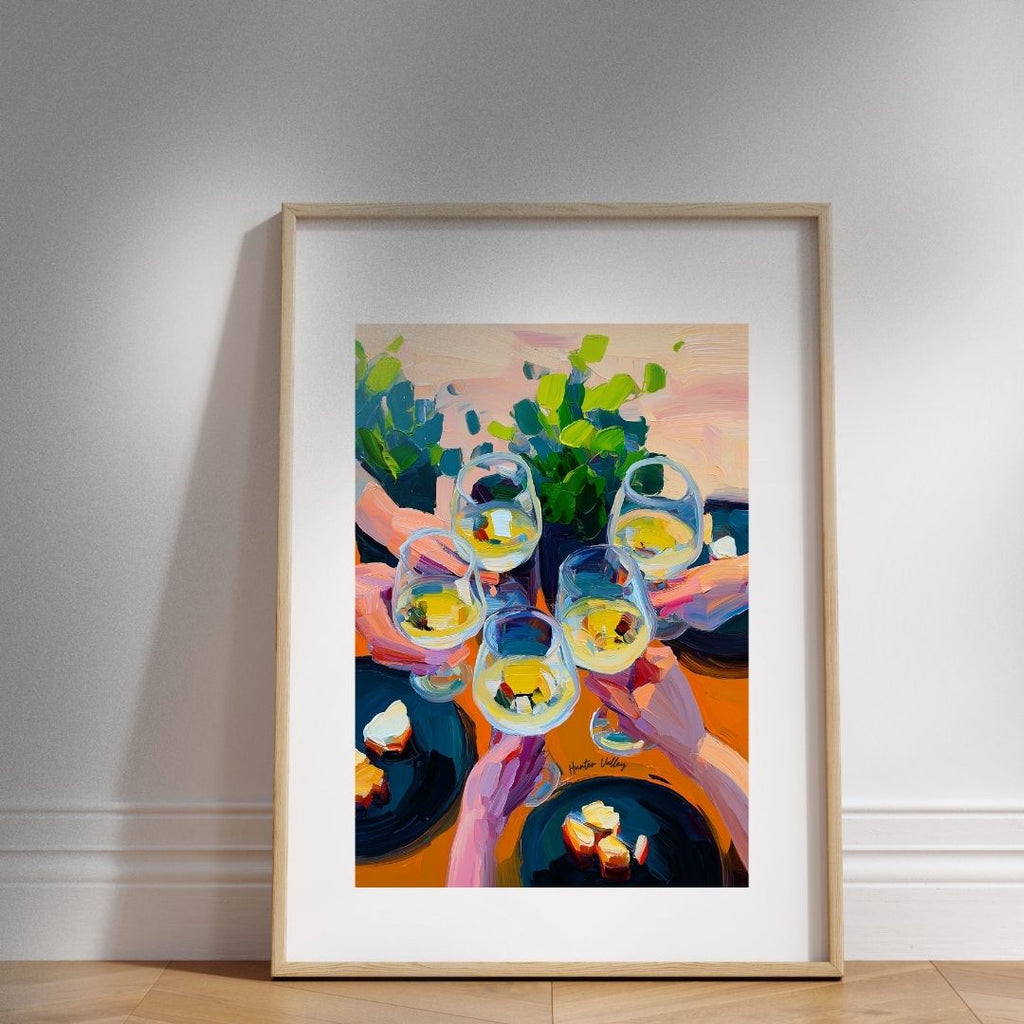 Hunter Valley 'Salut' Poster