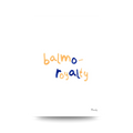Balmoral Sydney Typography Poster