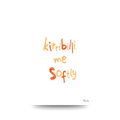 Kirrilbilli Sydney Typography Poster